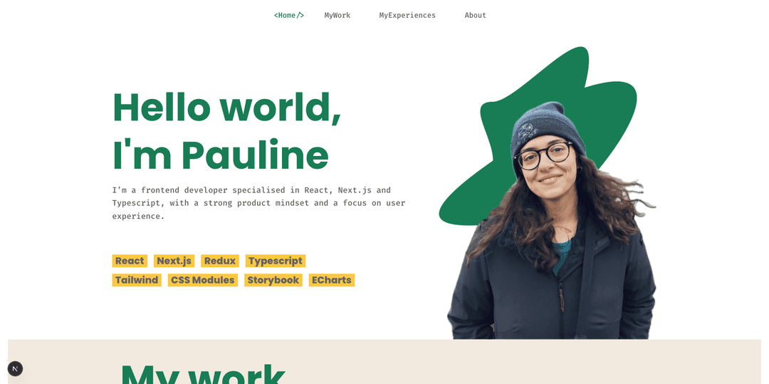 Portfolio screenshot